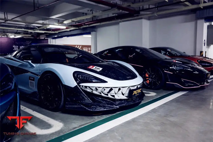 MCLAREN 600LT CARBON FIBER FRONT LIP SIDE SPLITTER BSD