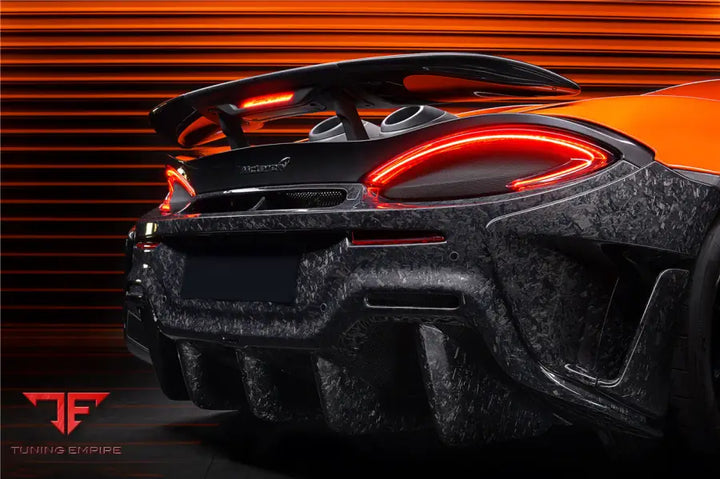 MCLAREN 600LT CARBON FIBER REAR BUMPER BSD