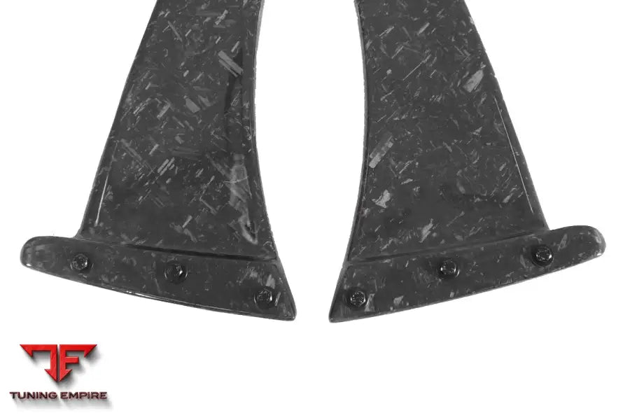 MCLAREN 600LT CARBON FIBER REAR BUMPER SIDE CANARDS BSD