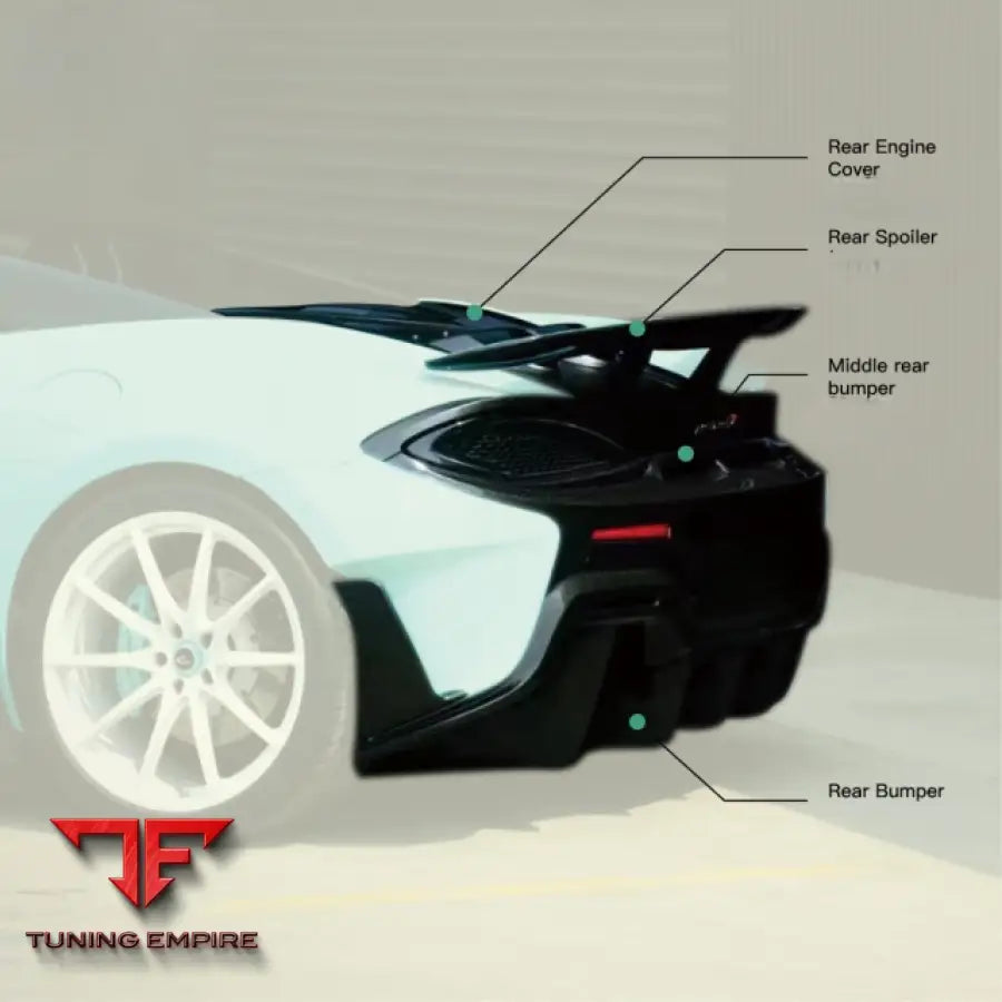 MCLAREN 600LT DRY CARBON FIBER BODY KIT PARTS