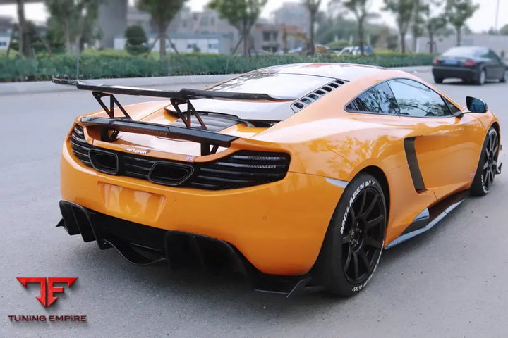 MCLAREN 650S & 12C BKSS STYLE CARBON FIBER TRUNK WING SPOILER BSD