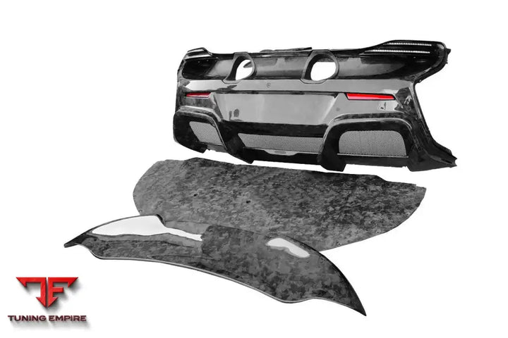 MCLAREN 650S 625C MP4 12C 675LT STYLE DRY CARBON FIBER REAR BODY KIT BSD