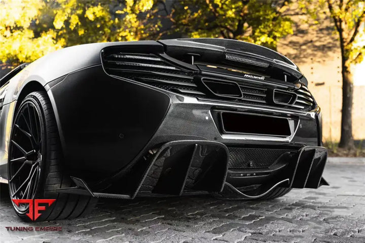 MCLAREN 650S CARBON FIBER REAR BUMPER BSD