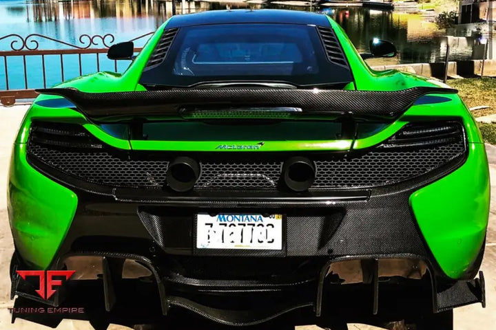 MCLAREN 650S CARBON FIBER REAR BUMPER BSD