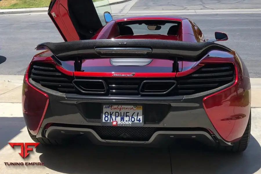 MCLAREN 650S CARBON FIBER REAR BUMPER BSD
