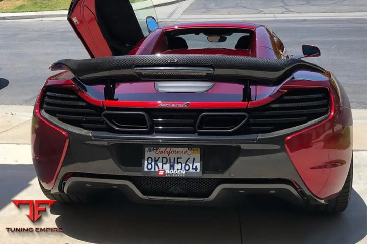 MCLAREN 650S CARBON FIBER REAR BUMPER BSD