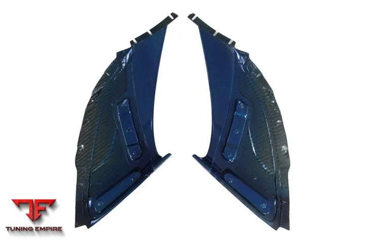 MCLAREN 650S OEM STYLE CARBON FIBER TUNING VEINS INTAKE BLADES BSD