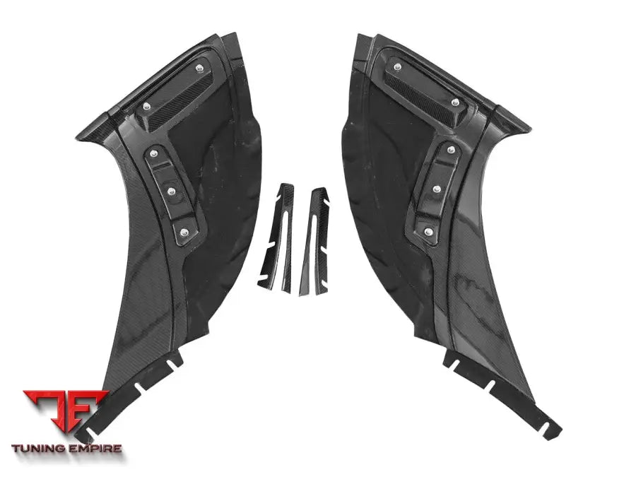 MCLAREN 650S OEM STYLE CARBON FIBER TUNING VEINS INTAKE BLADES BSD