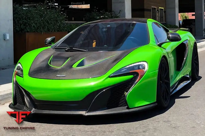 MCLAREN 650S FRONT BUMPER TOP COVER REPLACEMENT BSD