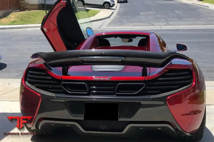 MCLAREN 650S & MP4 12C VRS STYLE CARBON FIBER TRUNK SPOILER BSD