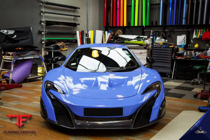 MCLAREN 650S P1 STYLE CARBON FIBER HOOD BSD