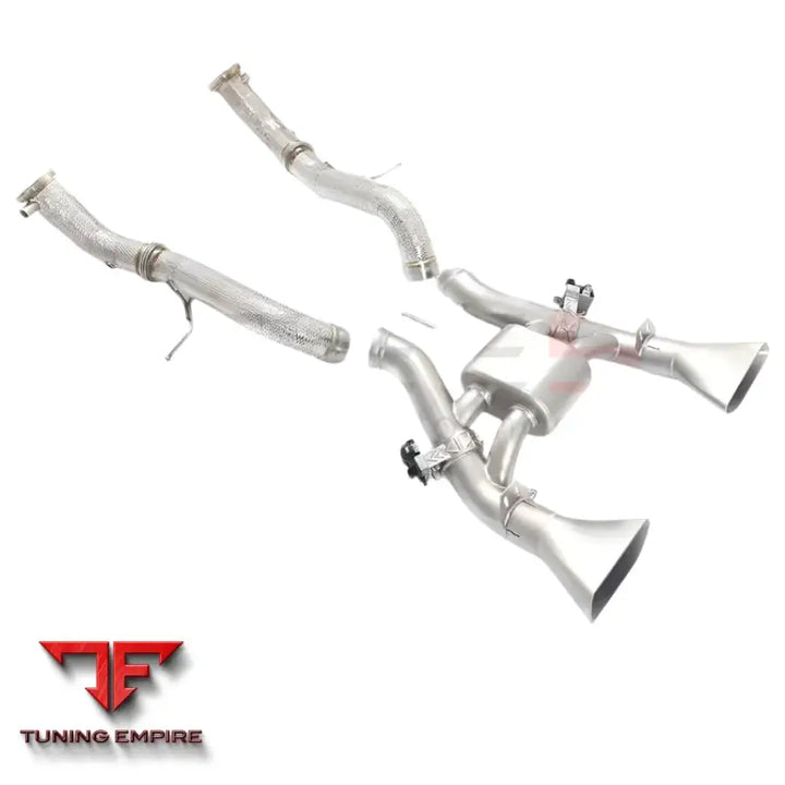 MCLAREN 650S STEEL VALVE EXHAUST SYSTEM