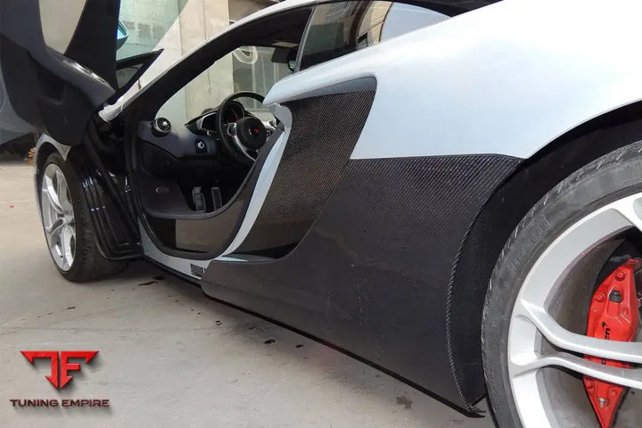 MCLAREN 650SMP4 12C OEM STYLE CARBON FIBER SIDE SKIRTS BSD