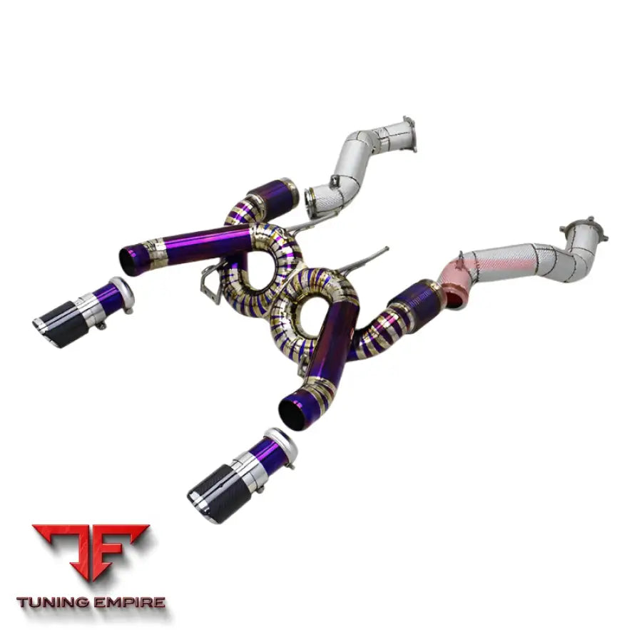 MCLAREN 720S 4.0 DOWNPIPE CATBACK EXHAUST PIPE 2018-2022