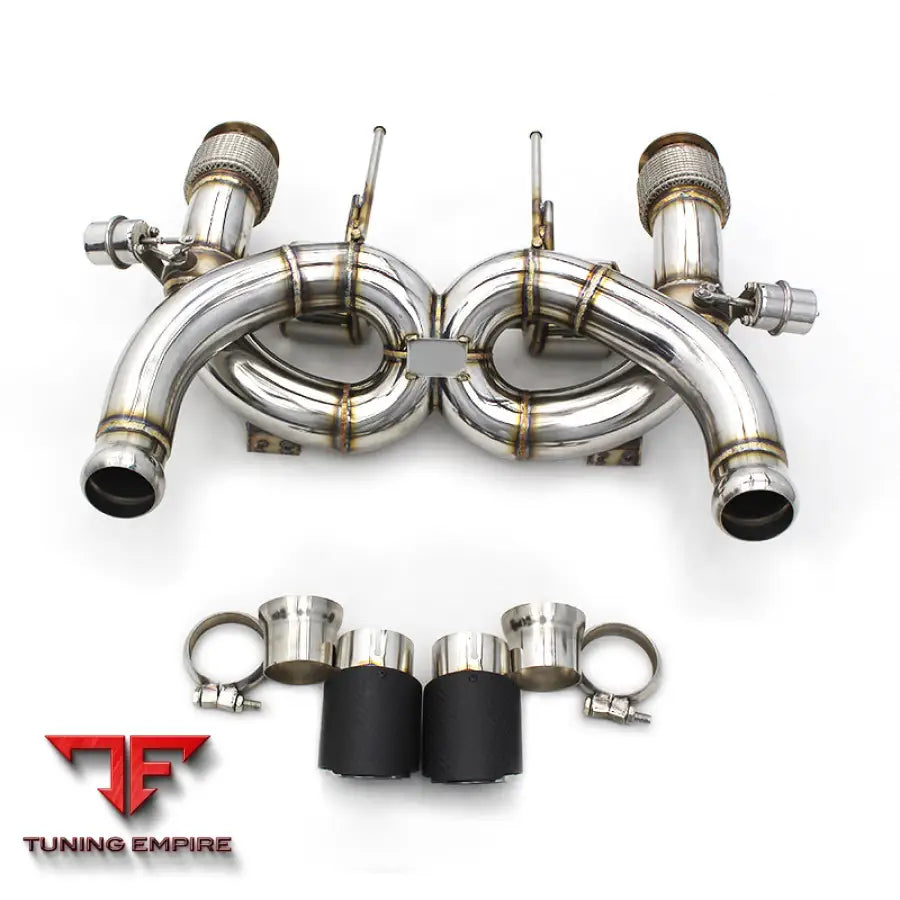 MCLAREN 720S 4.0 RAZOR STAINLESS STEEL CATBACK EXHAUST