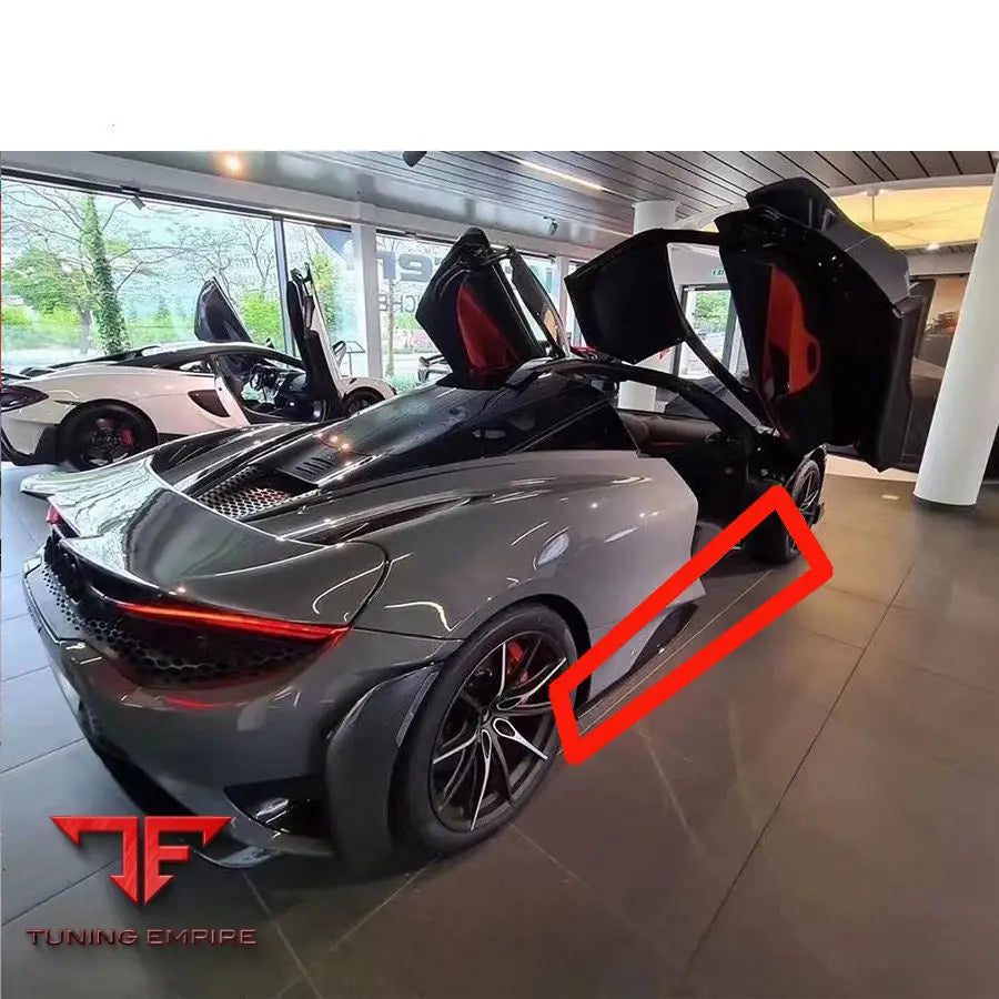 MCLAREN 720S 765LT CARBON FIBER SIDE SKIRT