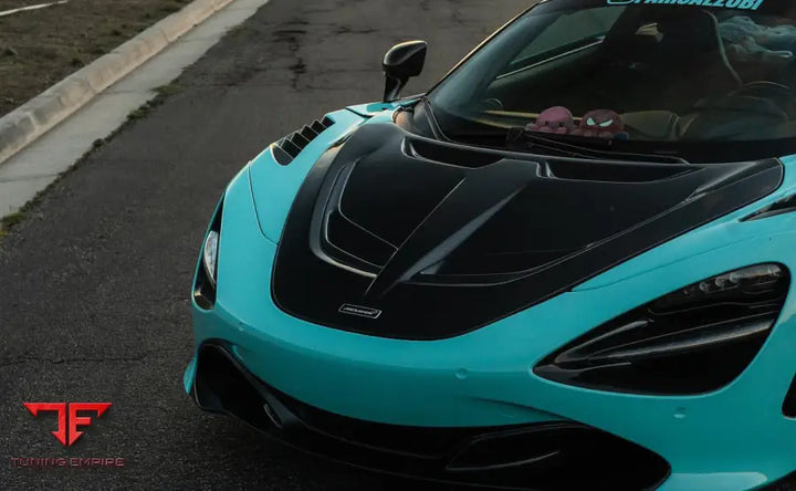 MCLAREN 720S & 765LT SE²NWB STYLE CARBON FIBER HOOD BSD