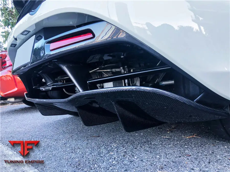 MCLAREN 720S CARBON FIBER REAR BUMPER CENTER VALANCE BSD