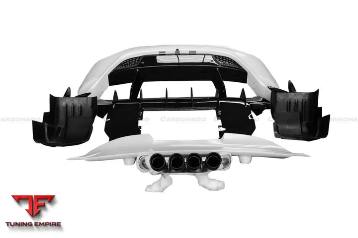 MCLAREN 720S CONVERT 765LT STYLE REAR BUMPER AND WING BSD