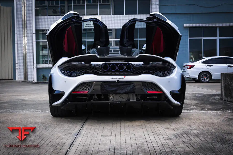 MCLAREN 720S CONVERT 765LT STYLE REAR BUMPER AND WING BSD