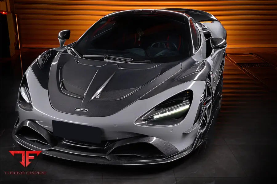 MCLAREN 720S SE²NWB STYLE CARBON FIBER FRONT LIP BSD