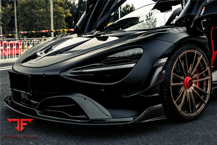 MCLAREN 720S SE²NWB STYLE CARBON FIBER FRONT LIP BSD