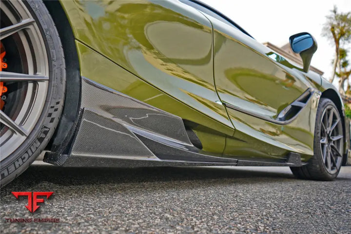 MCLAREN 720S SE²NWB STYLE CARBON FIBER SIDE SKIRTS BSD