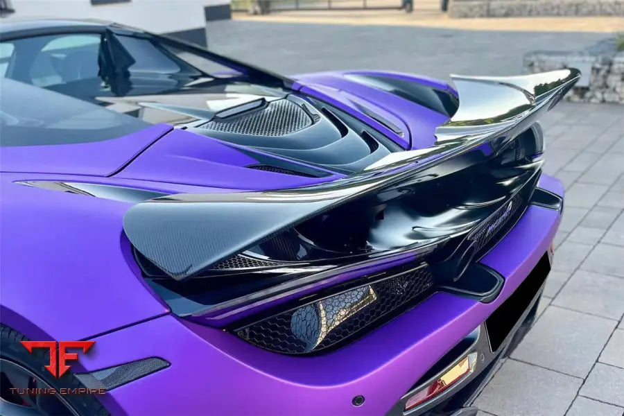 MCLAREN 720S SPYDER ONLY DRY CARBON FIBER ENGINE COVER REPLACEMENT BSD