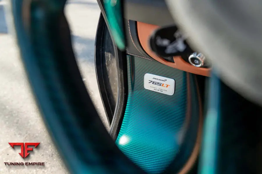 MCLAREN 765LT FORGED WHEELS AND EXHAUST SYSTEM