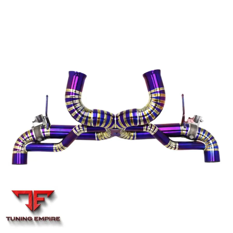 MCLAREN GT 4.0T CATBACK VALVED EXHAUST 2019-2023