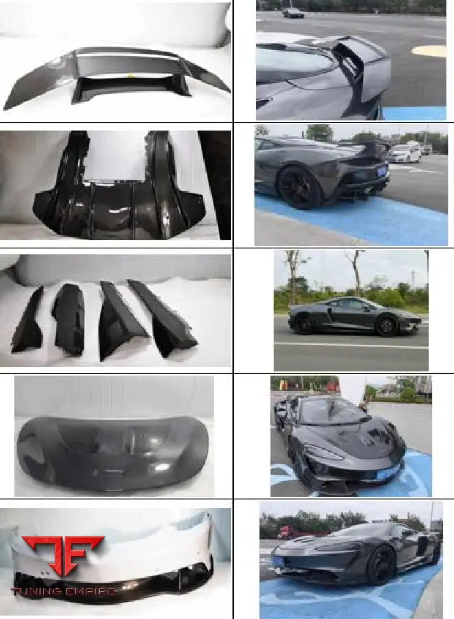 MCLAREN GT CARBON FIBER PARTS