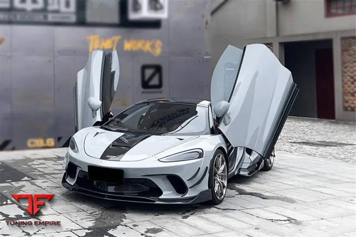 MCLAREN GT WP STYLE DRY CARBON FIBER FRONT LIP BSD