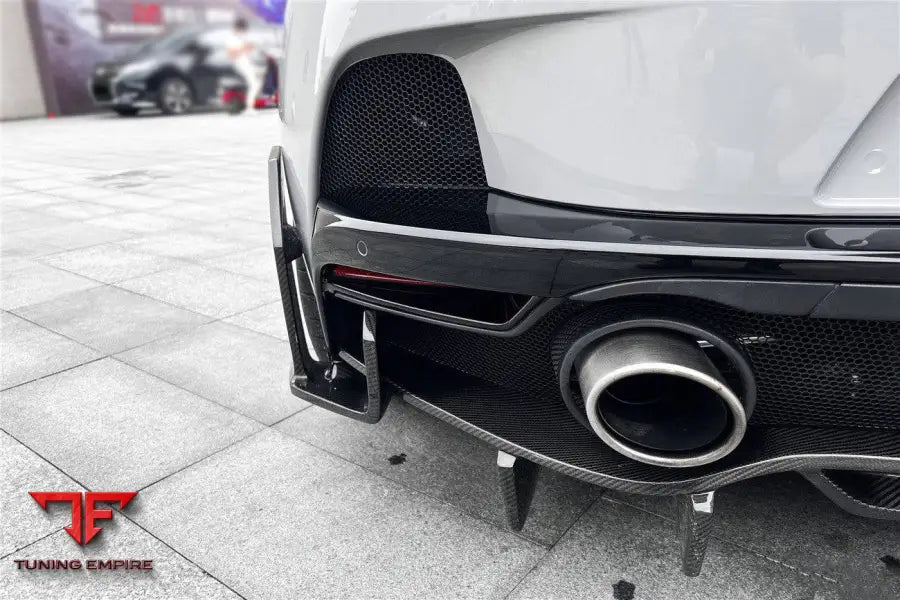 MCLAREN GT WP STYLE DRY CARBON FIBER REAR DIFFUSER LIP BSD