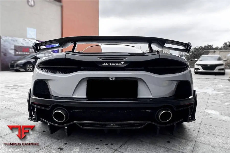 MCLAREN GT WP STYLE DRY CARBON FIBER REAR DIFFUSER LIP BSD