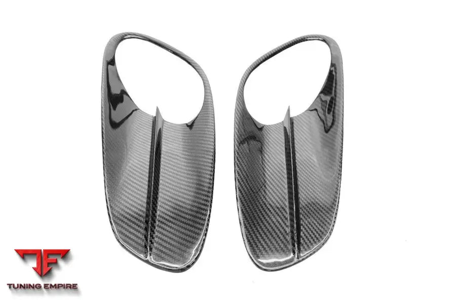 MCLAREN GT WP STYLE DRY CARBON FIBER SIDE AIR INTAKE FINS BSD