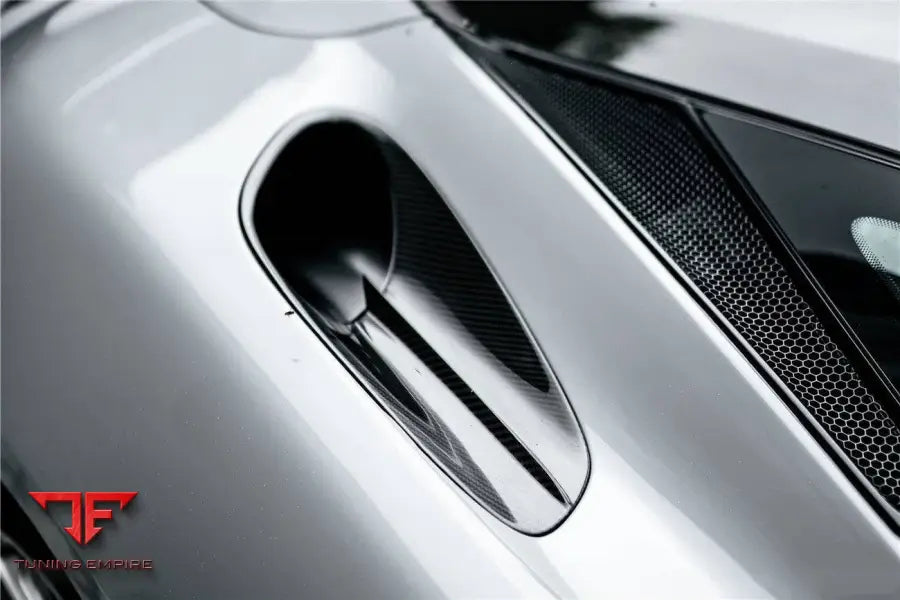 MCLAREN GT WP STYLE DRY CARBON FIBER SIDE AIR INTAKE FINS BSD