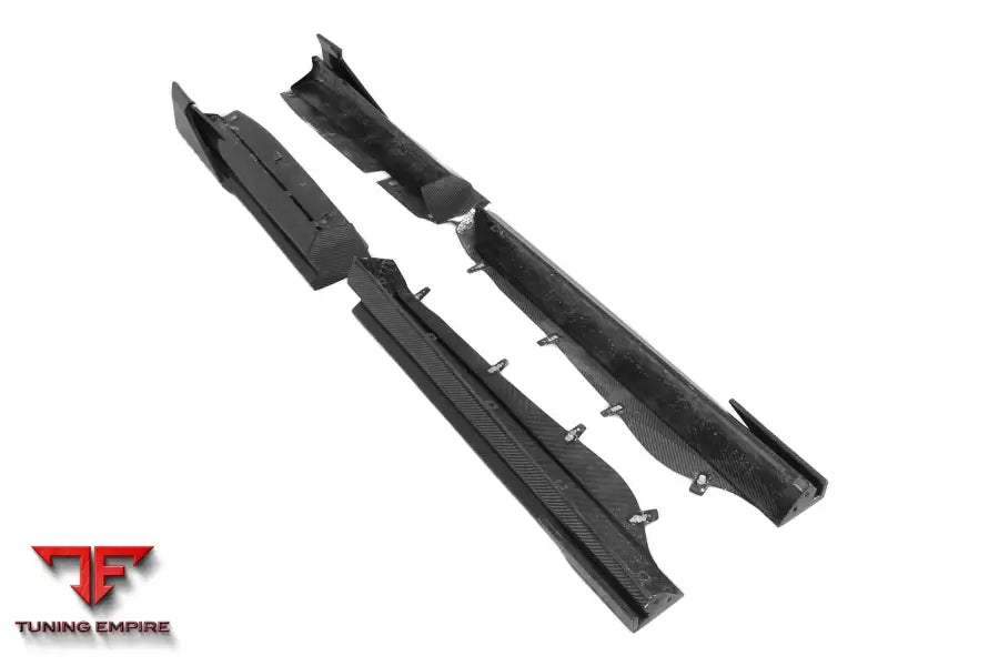 MCLAREN GT WP STYLE DRY CARBON FIBER SIDE SKIRTS BSD