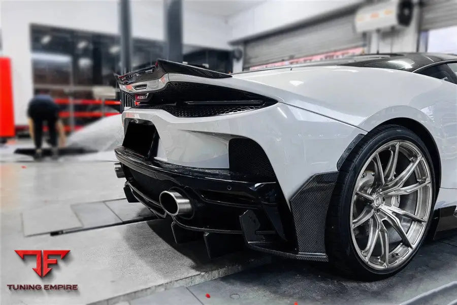 MCLAREN GT WP STYLE DRY CARBON FIBER TRUNK SPOILER WING BSD