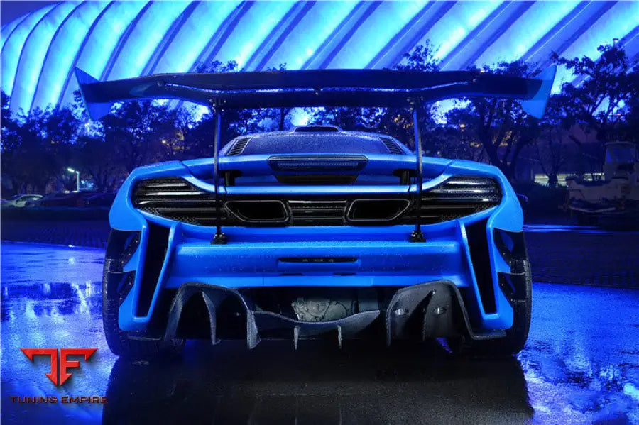MCLAREN MP4 12C & 650S REBEL PERFORMANCE STYLE CARBON FIBER TRUNK SPOILER WING BSD