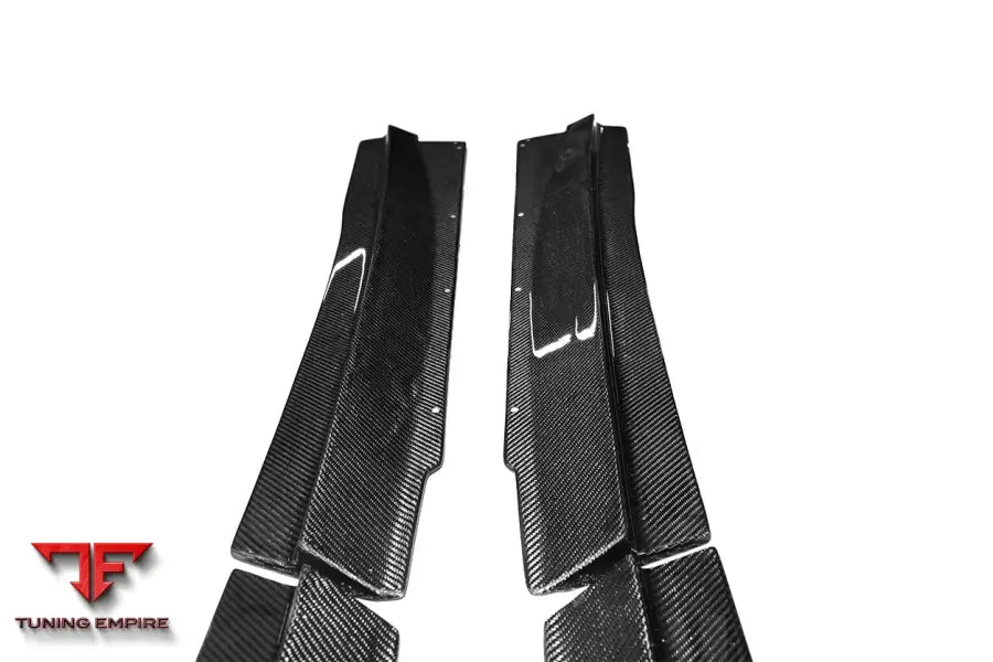 MCLAREN MP4 12C 650S RZS STYLE CARBON FIBER SIDE SKIRTS BSD