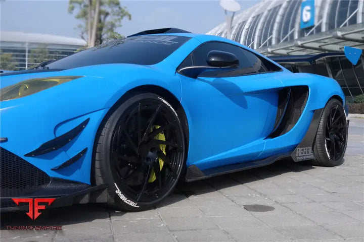 MCLAREN MP4 12C REBEL PERFORMANCE STYLE CARBON FIBER SIDE SKIRTS BSD