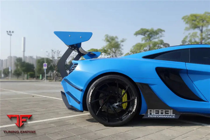 MCLAREN MP4 12C REBEL PERFORMANCE STYLE CARBON FIBER SIDE SKIRTS BSD