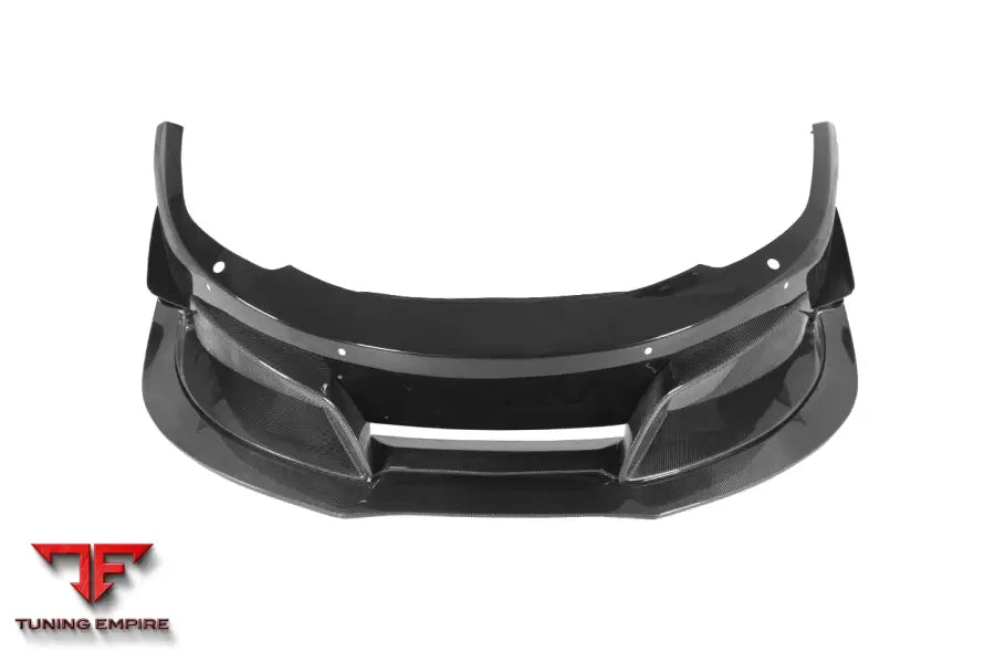 MCLAREN MP4 12C REBEL PERFORMANCE STYLE PARTIAL CARBON FIBER FRONT BUMPER WITH LIP BSD