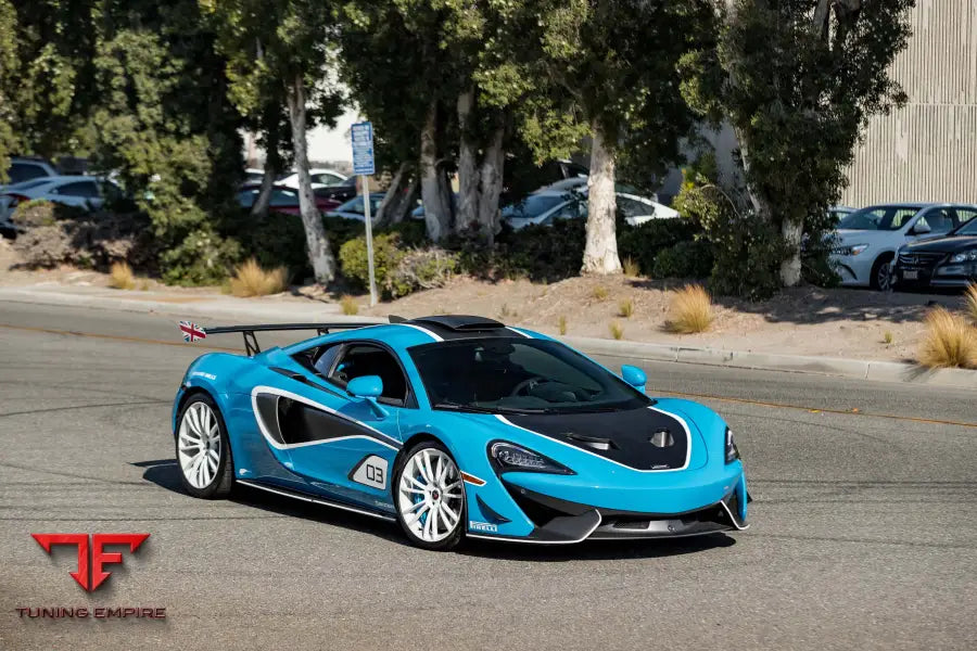 MCLAREN MSO-X FORGED WHEELS AND EXHAUST SYSTEM