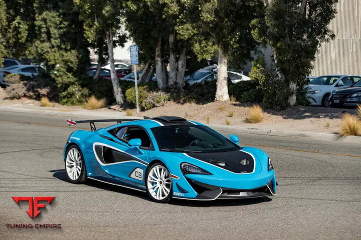 MCLAREN MSO-X FORGED WHEELS AND EXHAUST SYSTEM