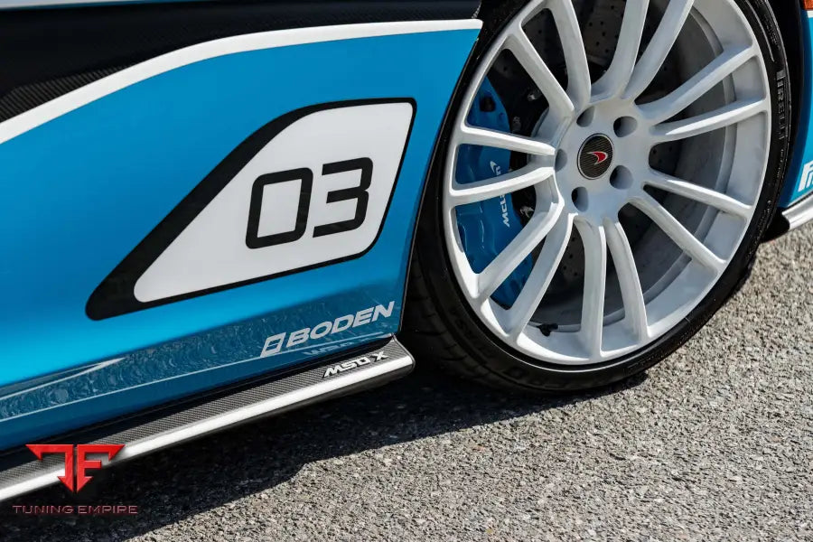 MCLAREN MSO-X FORGED WHEELS AND EXHAUST SYSTEM