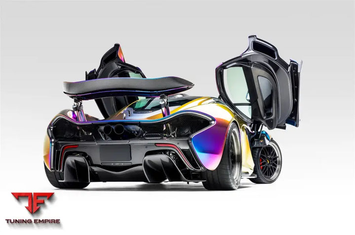 MCLAREN P1 FORGED WHEELS AND EXHAUST SYSTEM