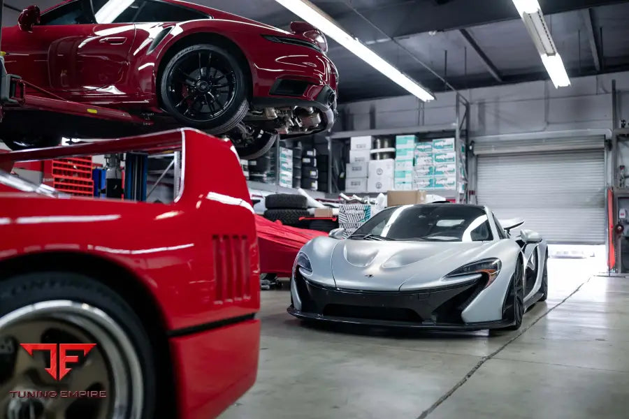 MCLAREN P1 FORGED WHEELS AND EXHAUST SYSTEM
