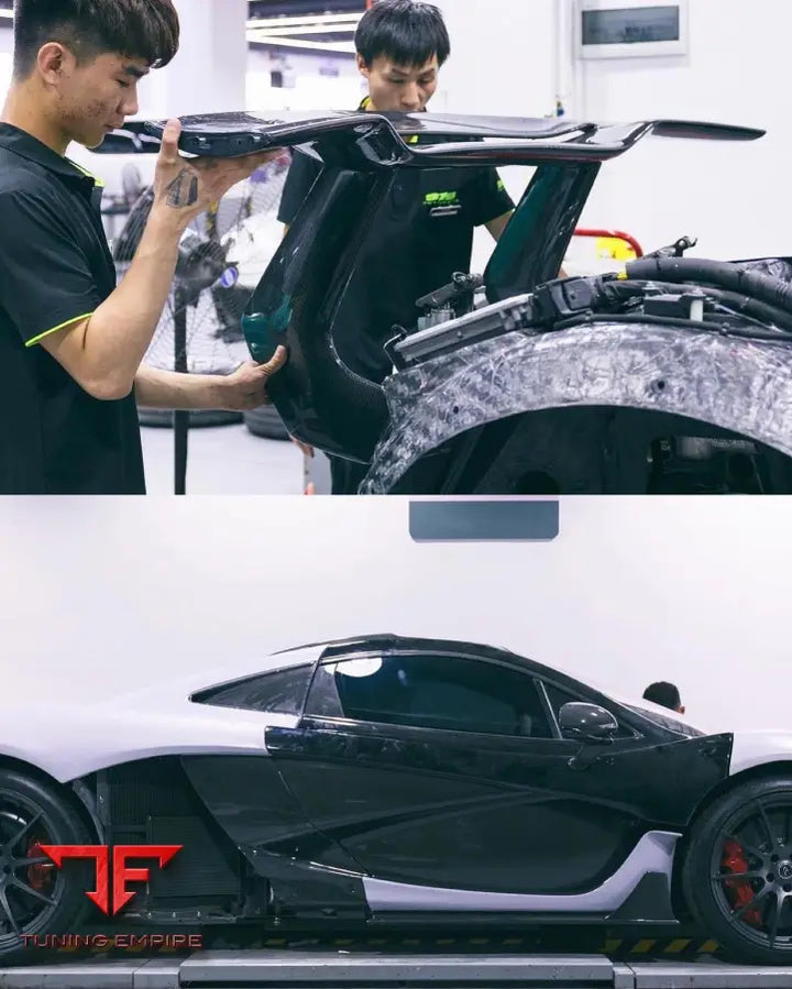 MCLAREN P1 GTR STYLE UPGRADE CARBON KIT FOR P1