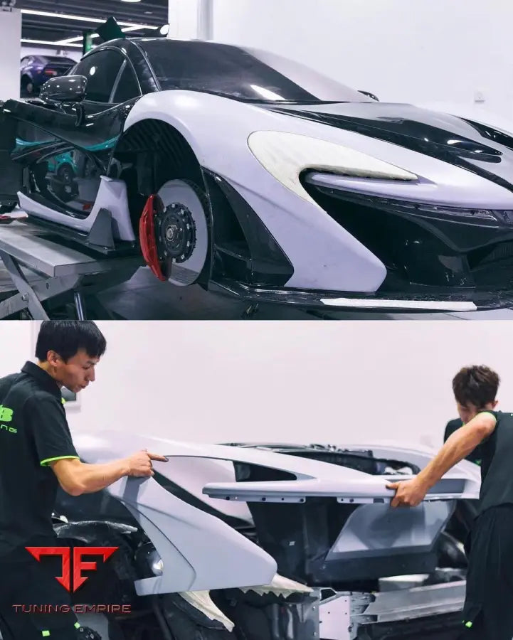 MCLAREN P1 GTR STYLE UPGRADE CARBON KIT FOR P1